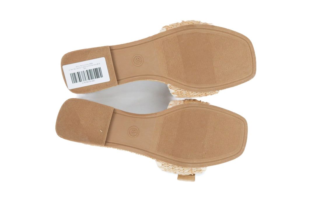 a new day neutral strap buckle sandals (8.5)