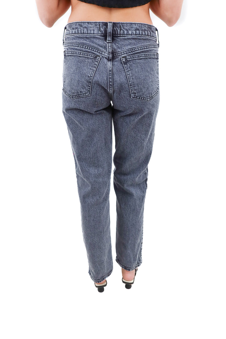 abercrombie & fitch grey the 90s straight mid rise jeans (26)