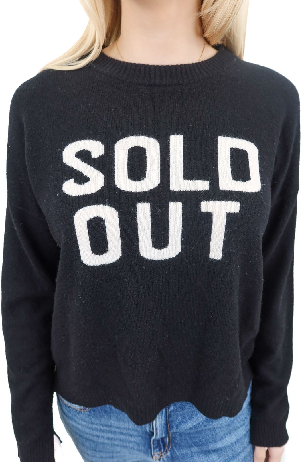 27 miles "sold out" sweater (s; retail $340)