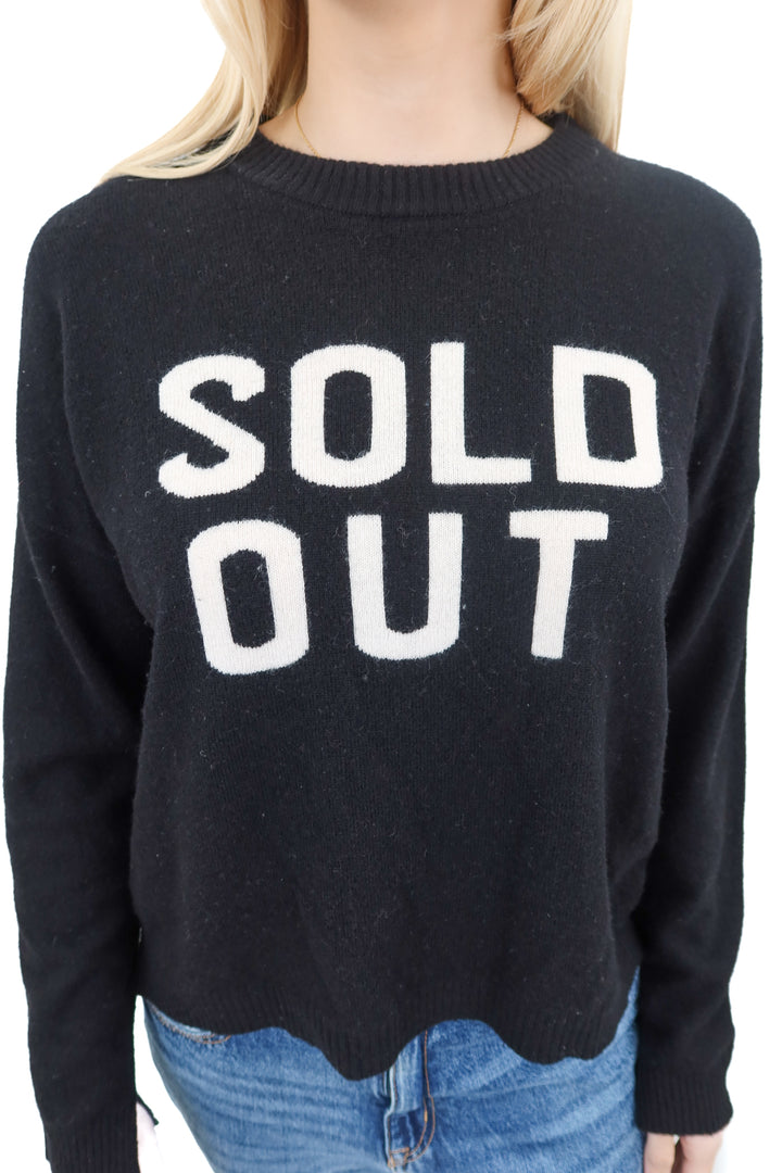27 miles "sold out" sweater (s; retail $340)