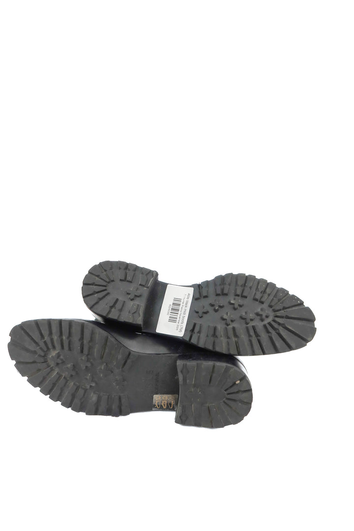 Able black midi boots (7M)