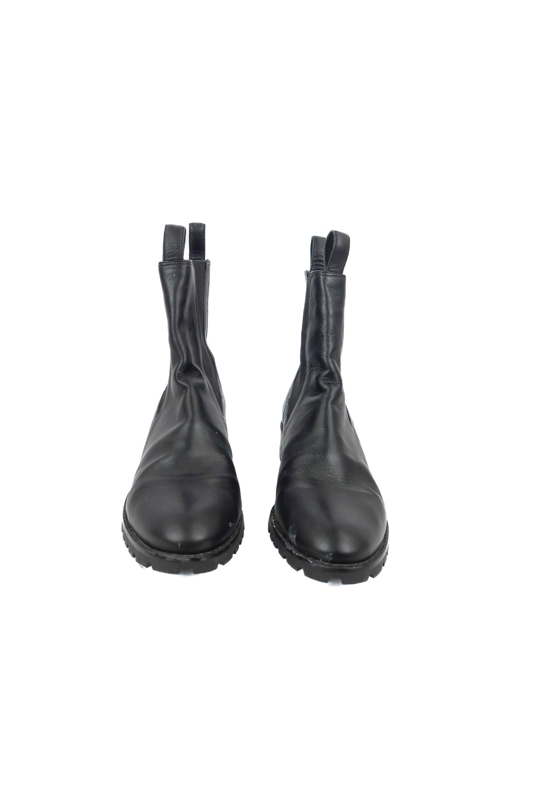 Able black midi boots (7M)