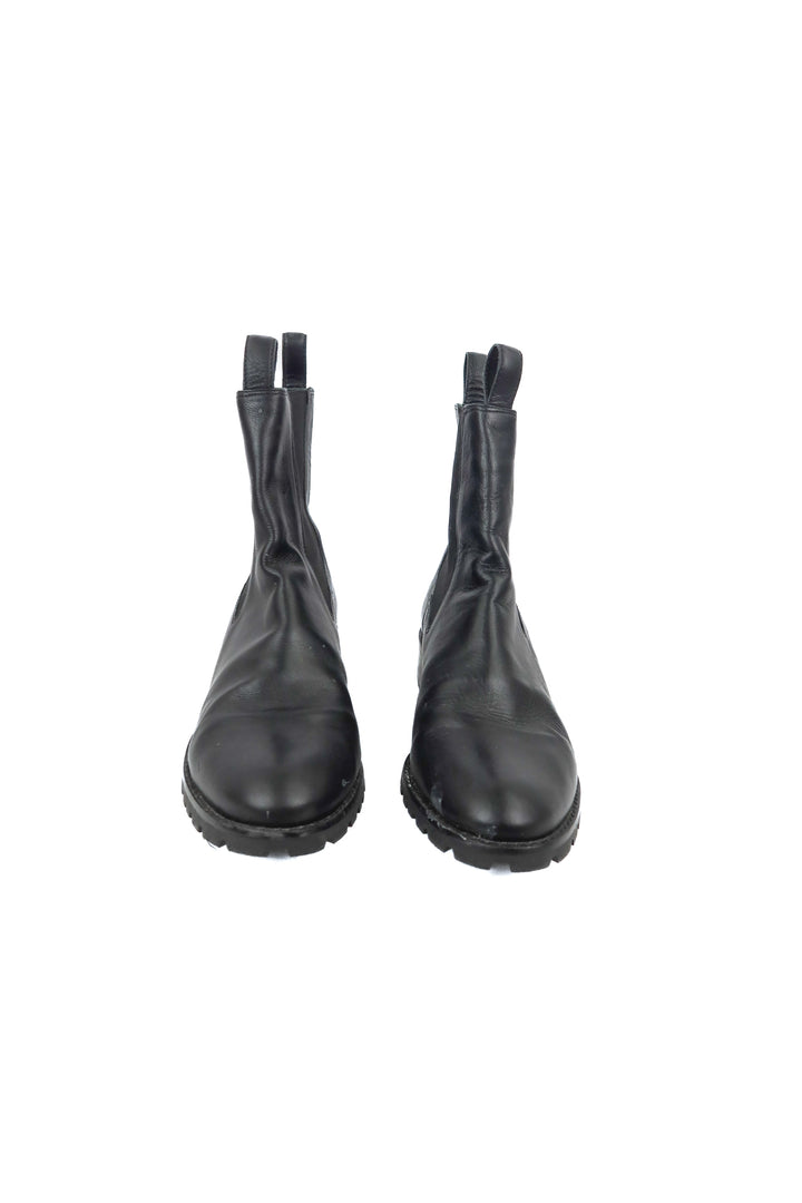 Able black midi boots (7M)