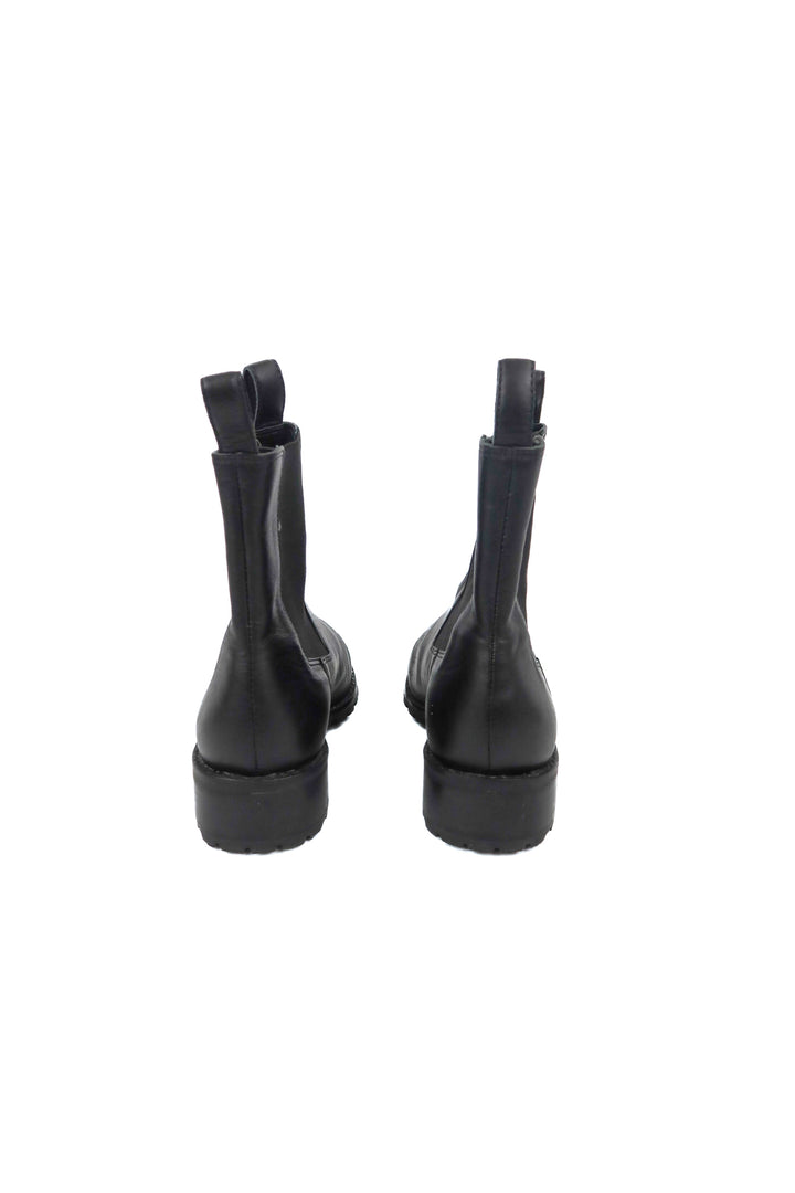 Able black midi boots (7M)