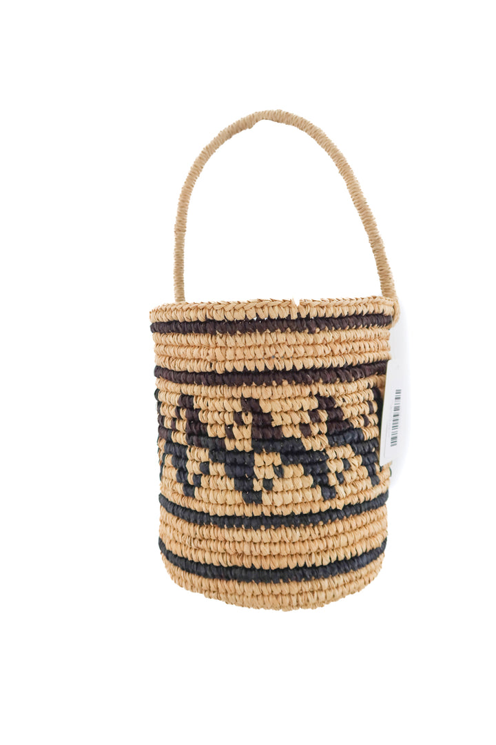 sensi studio round woven bag (retail $282)