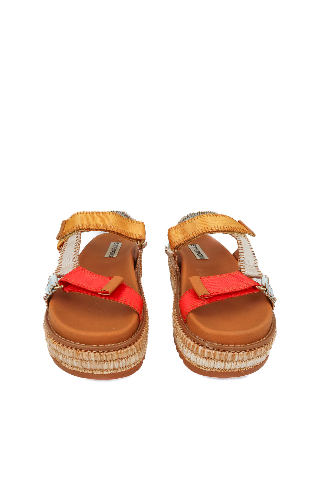 Steve Madden multicolor platform sandals (7)