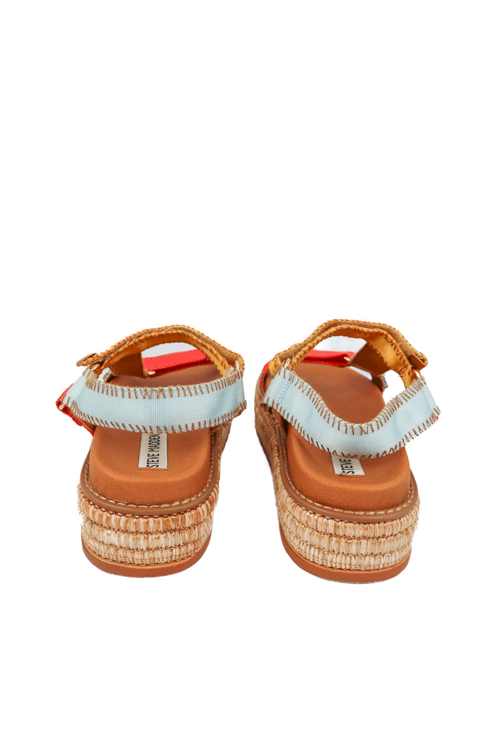 Steve Madden multicolor platform sandals (7)