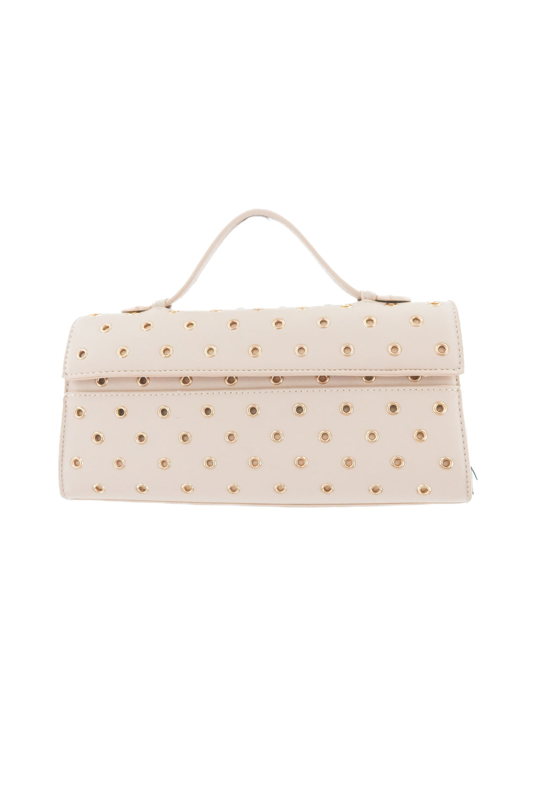 moda luxe cream and gold bag (retail $90)