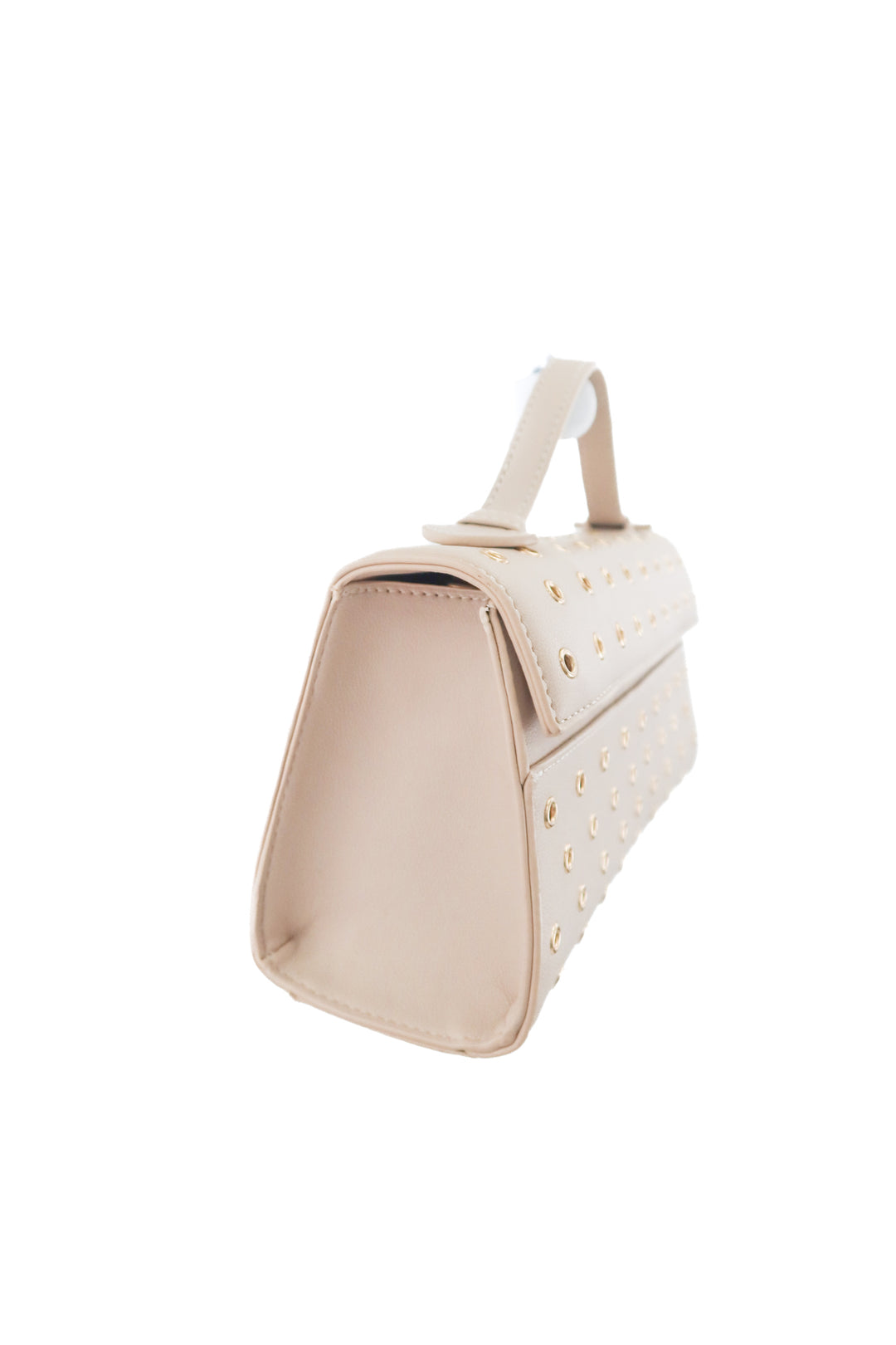 moda luxe cream and gold bag (retail $90)