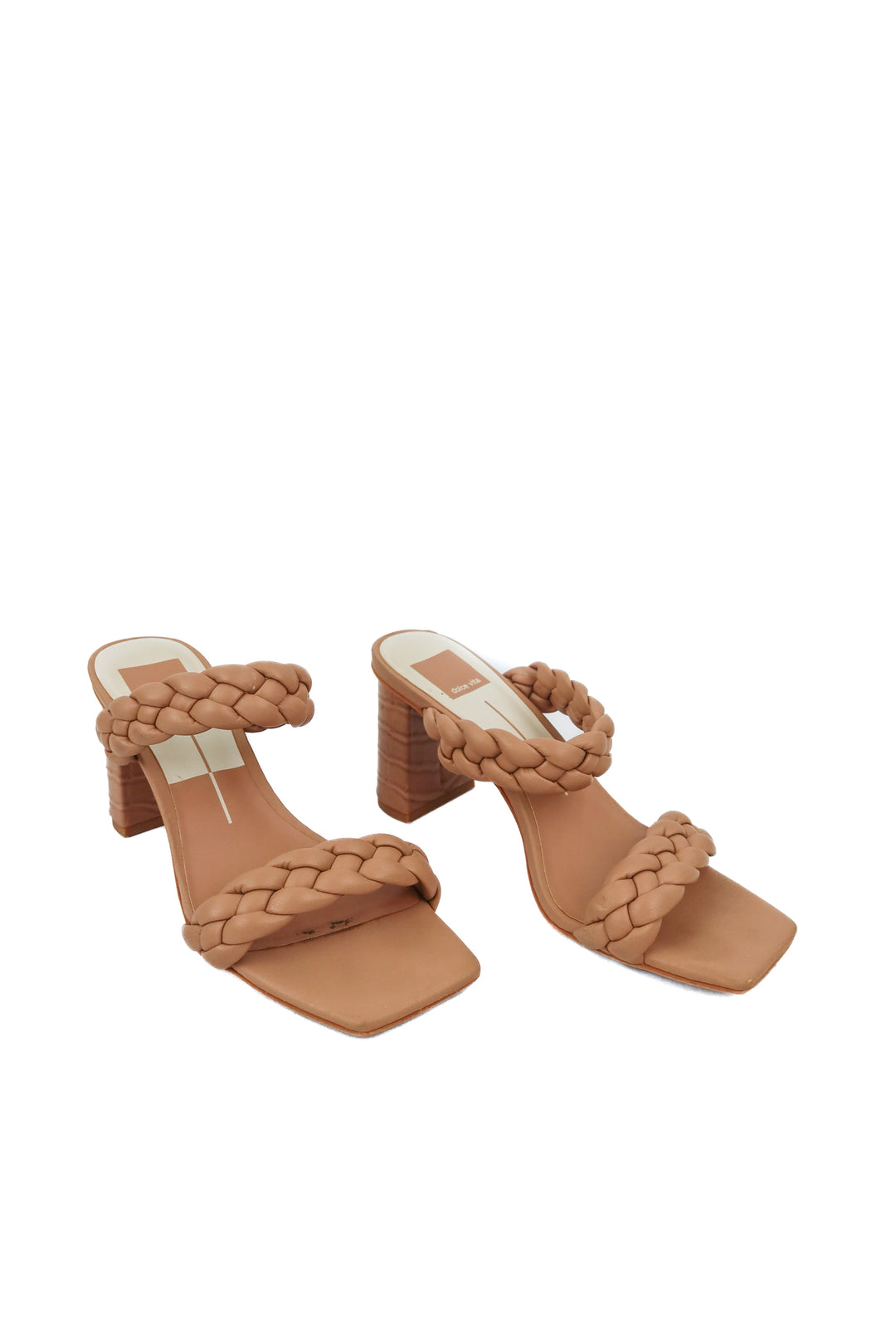 Dolce Vita nude braided heels (7)