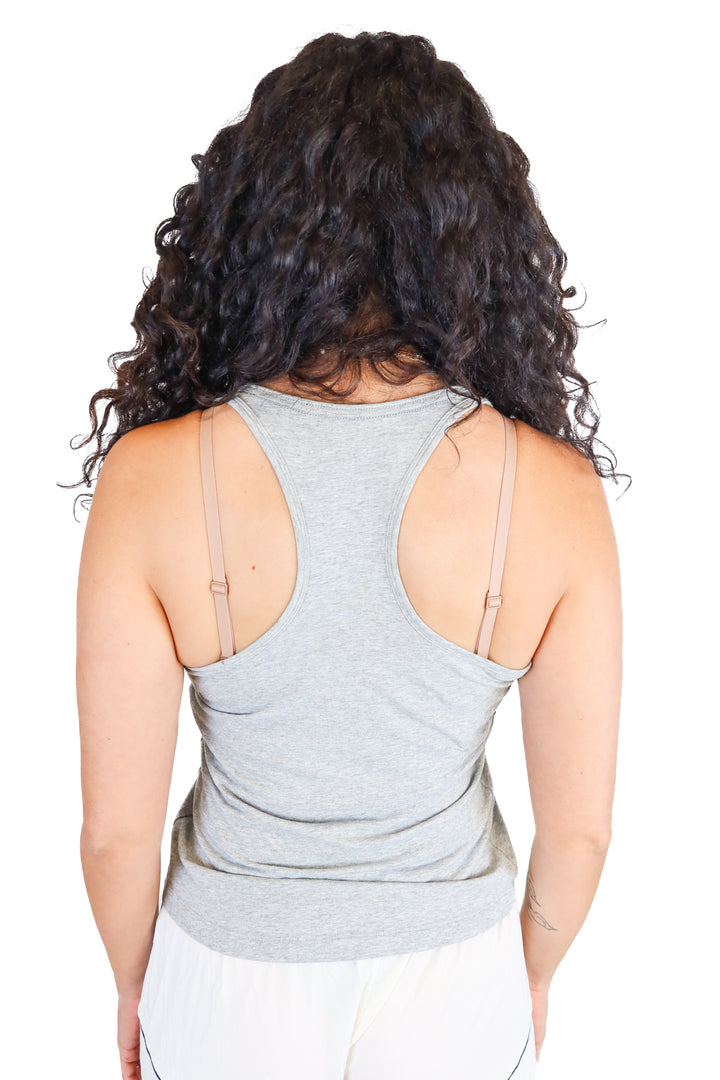 Calvin Klein Grey Racerback Sleep Tank (M)