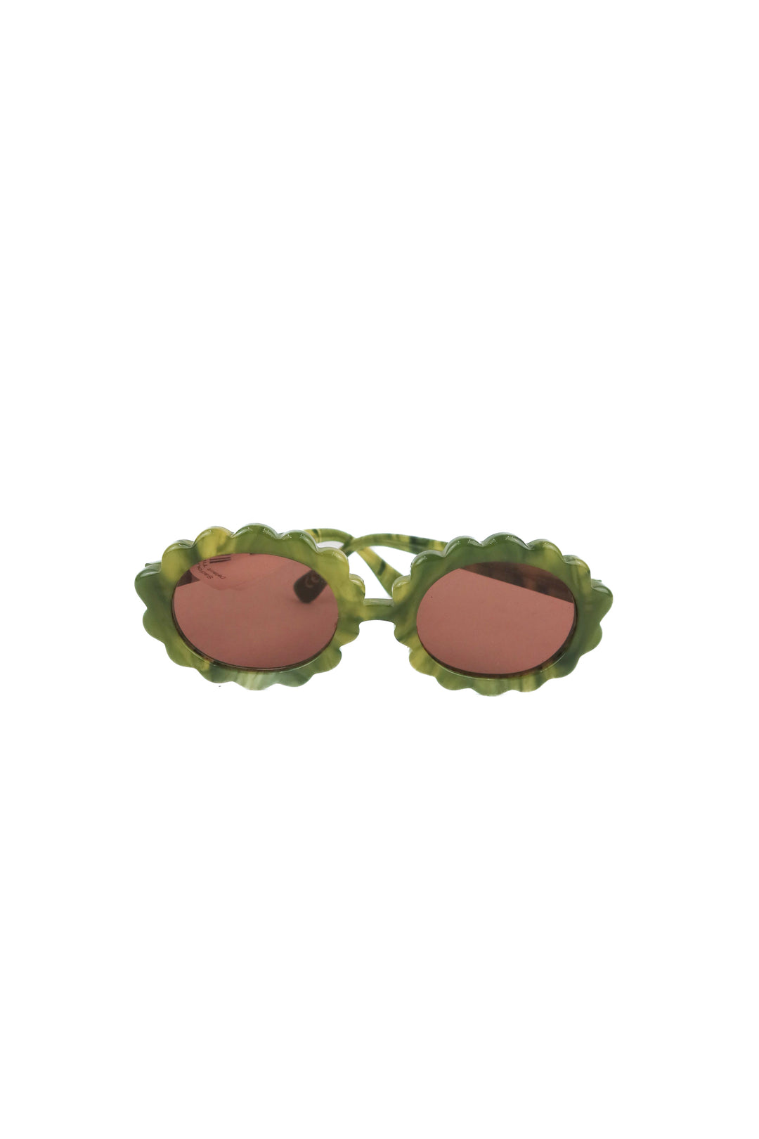 lele Sadouchi green scallop sunglasses (retail $148)