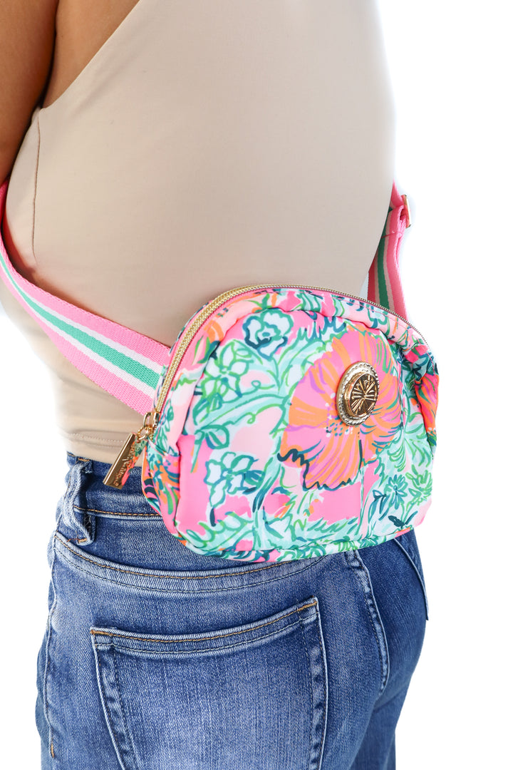 lilly pulitzer belt bag (retail $48)