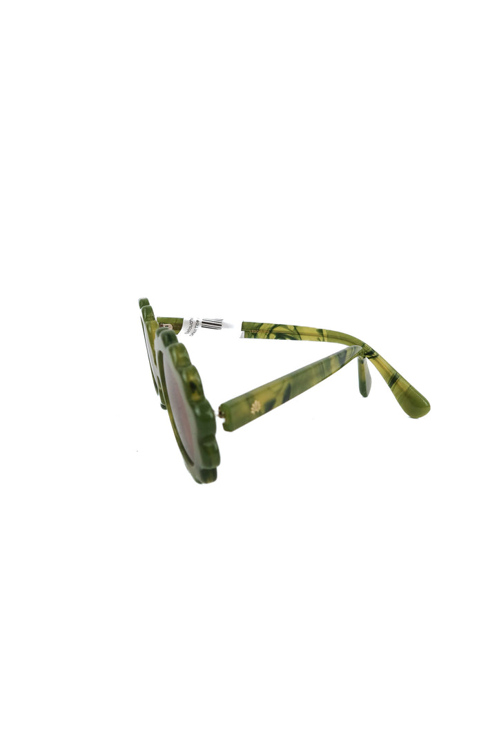 lele Sadouchi green scallop sunglasses (retail $148)