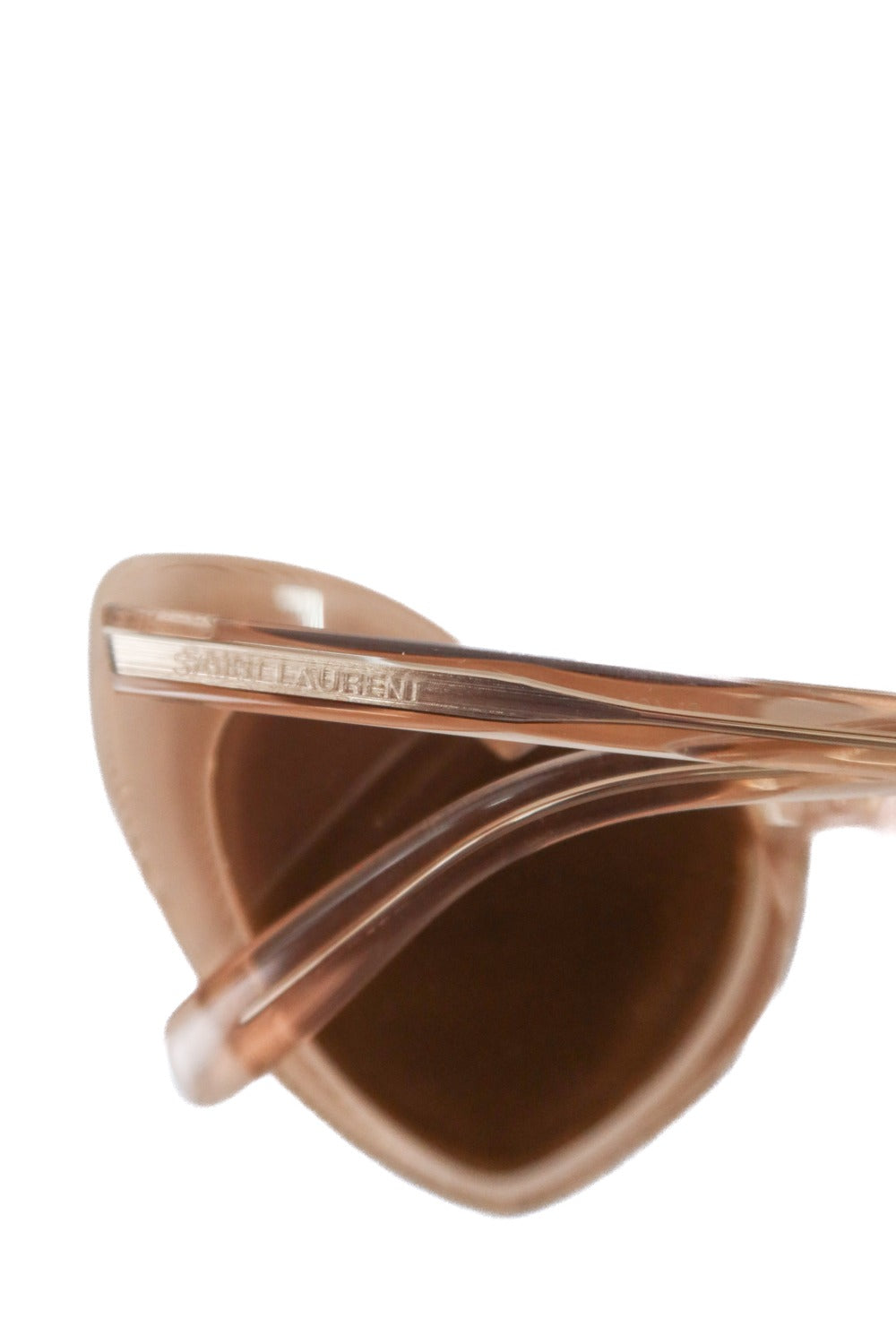 saint laurent heart sunglasses (retail $547)