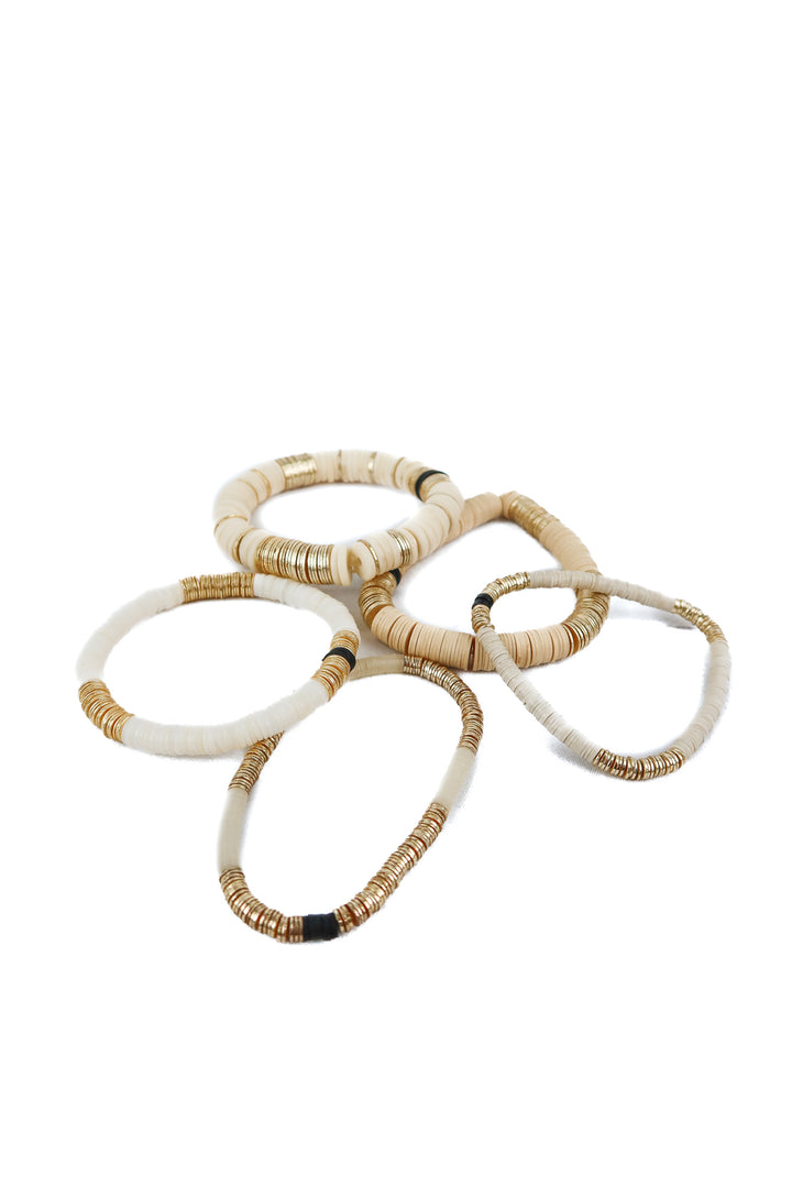 Nude bracelet set