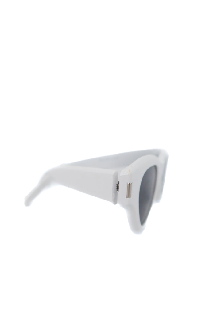 white cat eye sunglasses