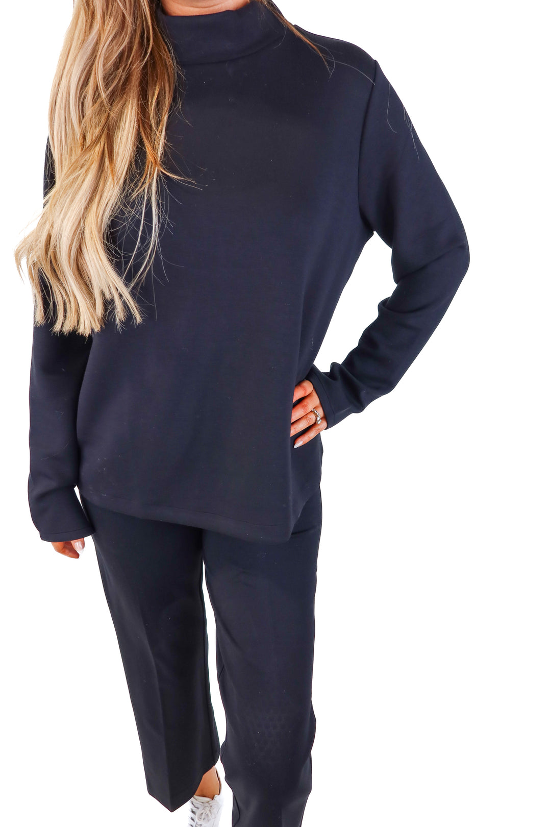 spanx air essentials black lounge set NWT (XL; retail $228)