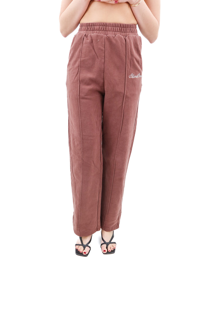 ellandemm brown sweatpants (xs; retail $49)