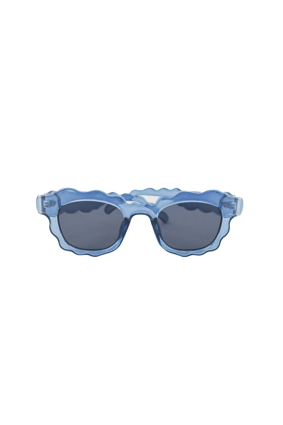 light blue wavy sunglasses