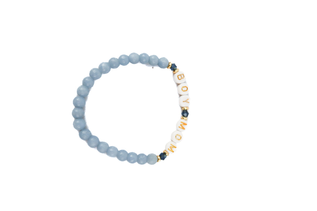 Boy mom bracelet