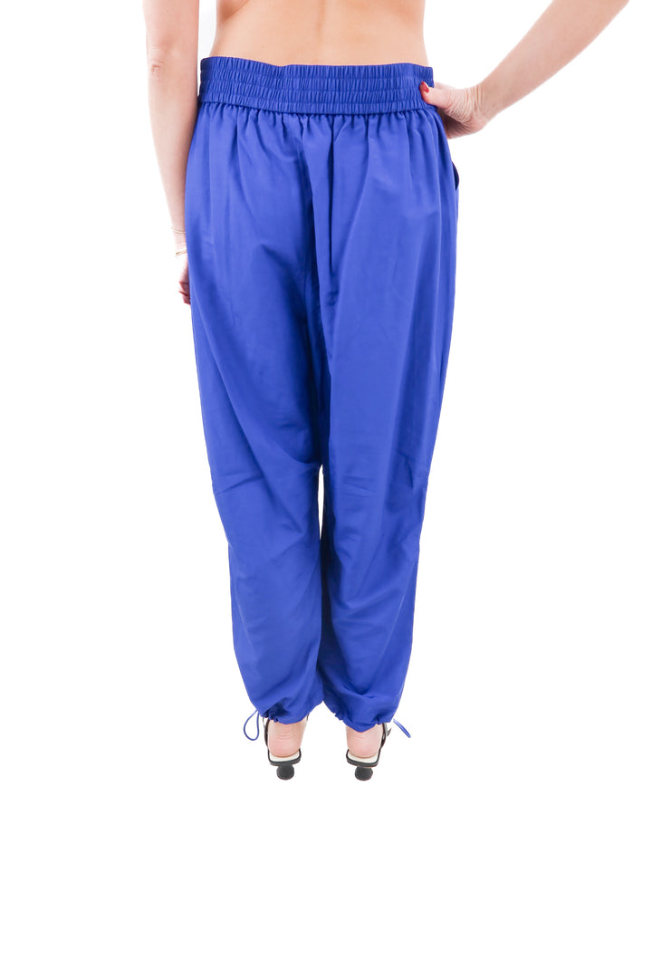 express cobalt windbreaker pants NWT (m; retail $80)