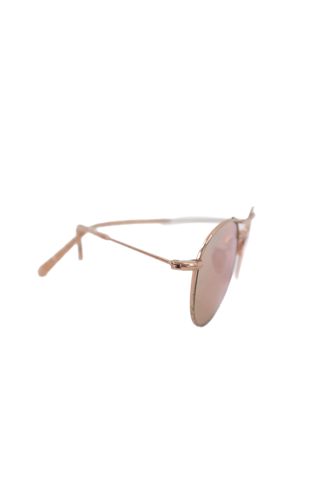 Krewe rose gold round sunglasses (retail $395)