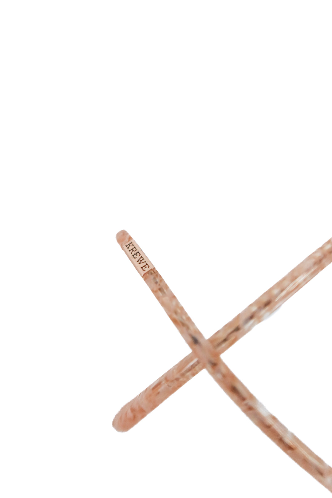 Krewe rose gold round sunglasses (retail $395)