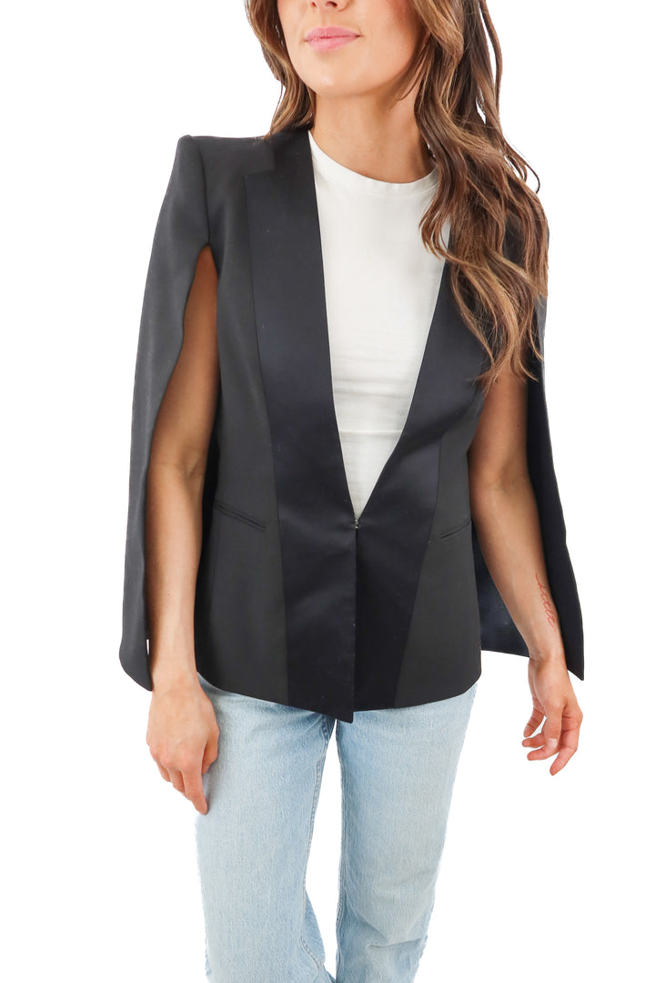 bcbgmaxazria black blazer (xs)