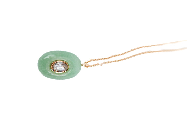 Bauble Bar Turquoise gem necklace (retail $42)