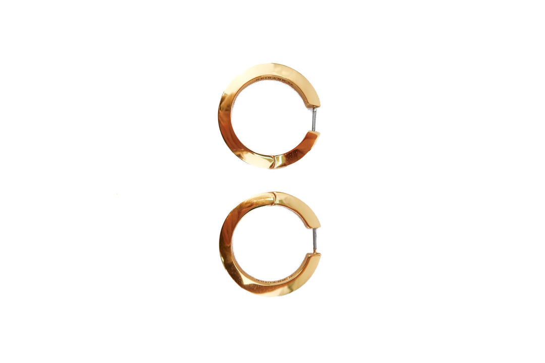 Jenny Bird gold hoops (retail $158)