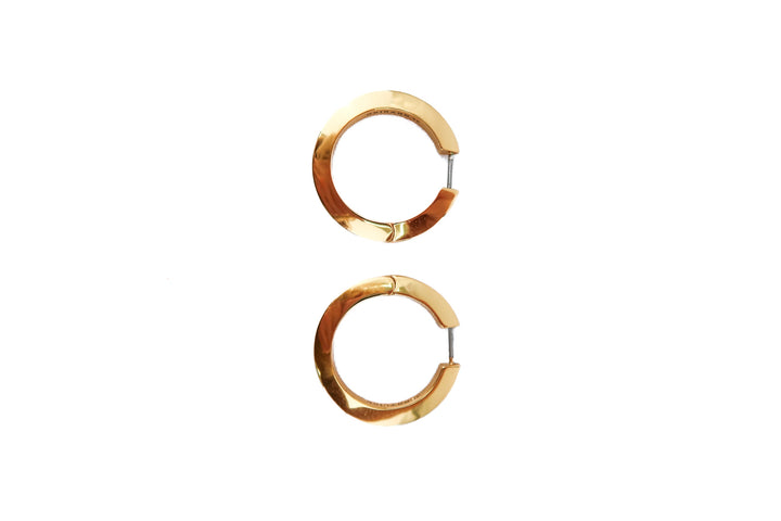 Jenny Bird gold hoops (retail $158)