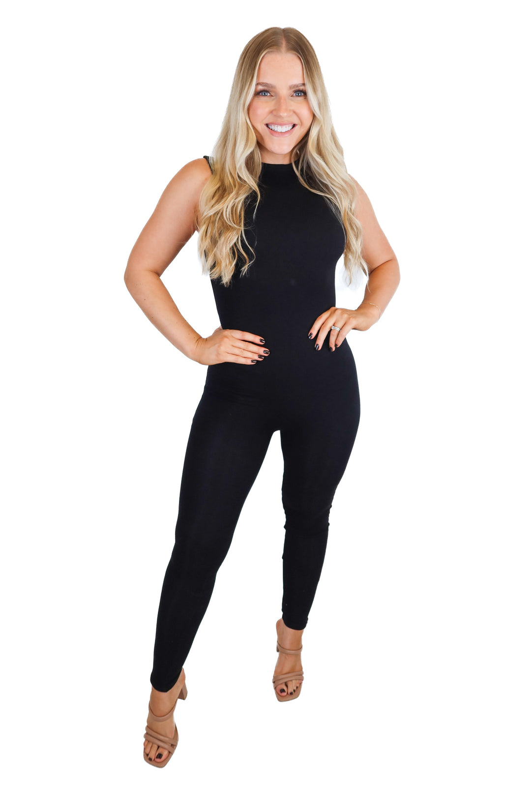 Naked Wardrobe black jumpsuit NWT (XS; $60)