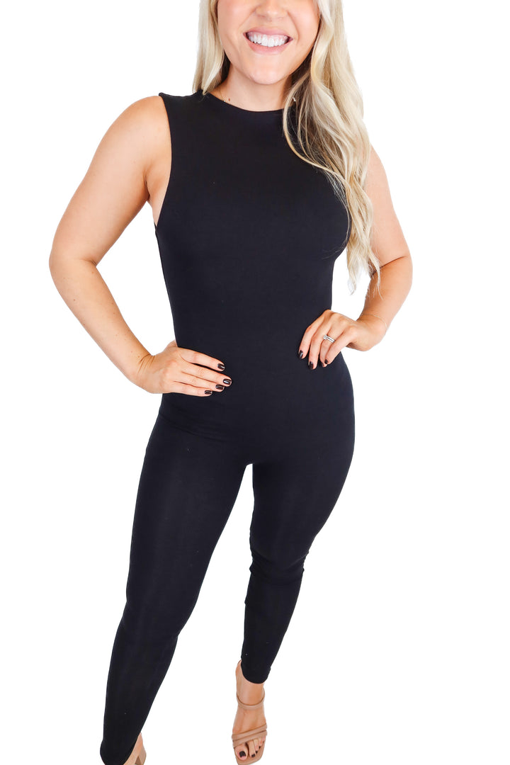 Naked Wardrobe black jumpsuit NWT (XS; $60)