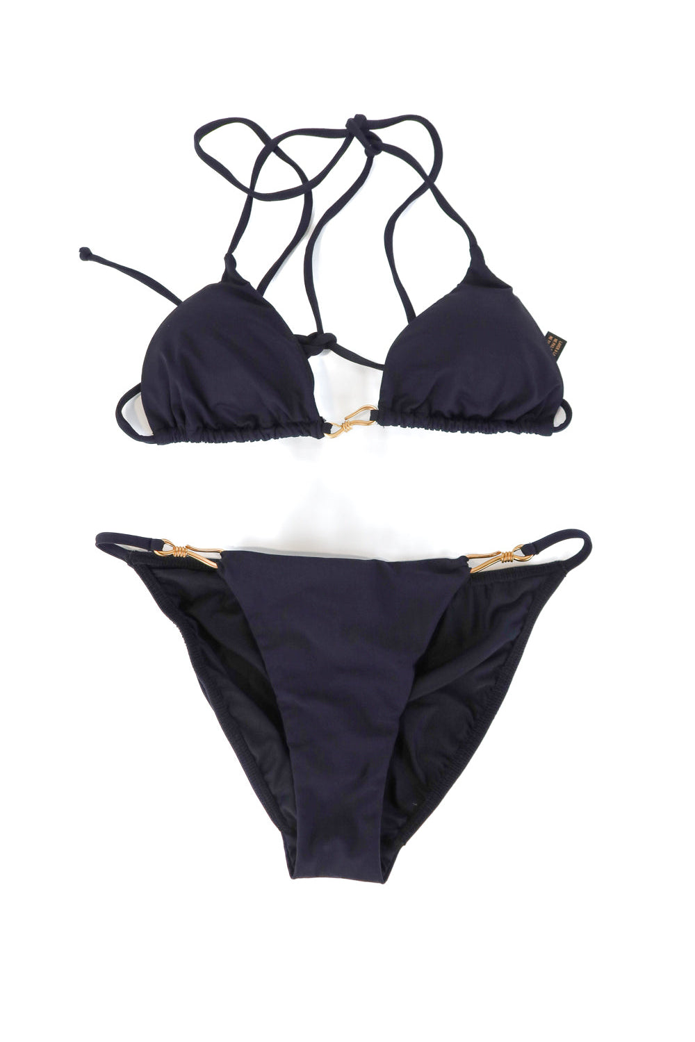 paula hermanny black bikini (s; retail $306)
