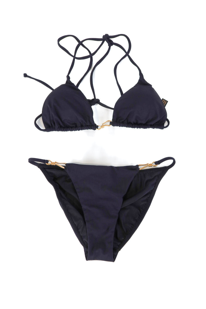 paula hermanny black bikini (s; retail $306)