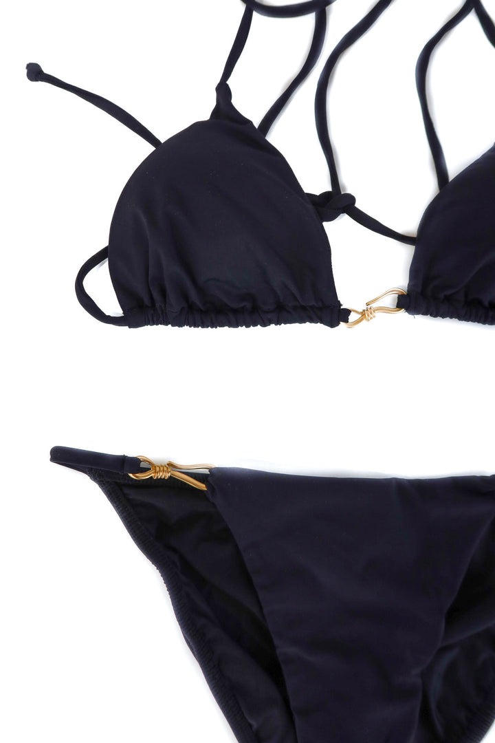 paula hermanny black bikini (s; retail $306)