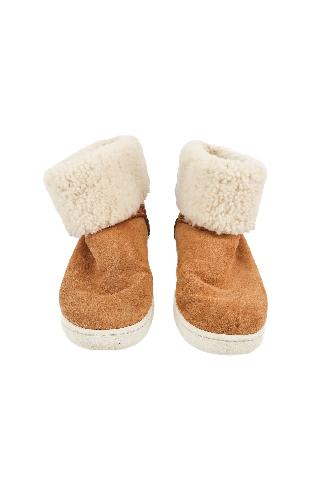 ugg brown sherpa booties (9.5; retail $170)