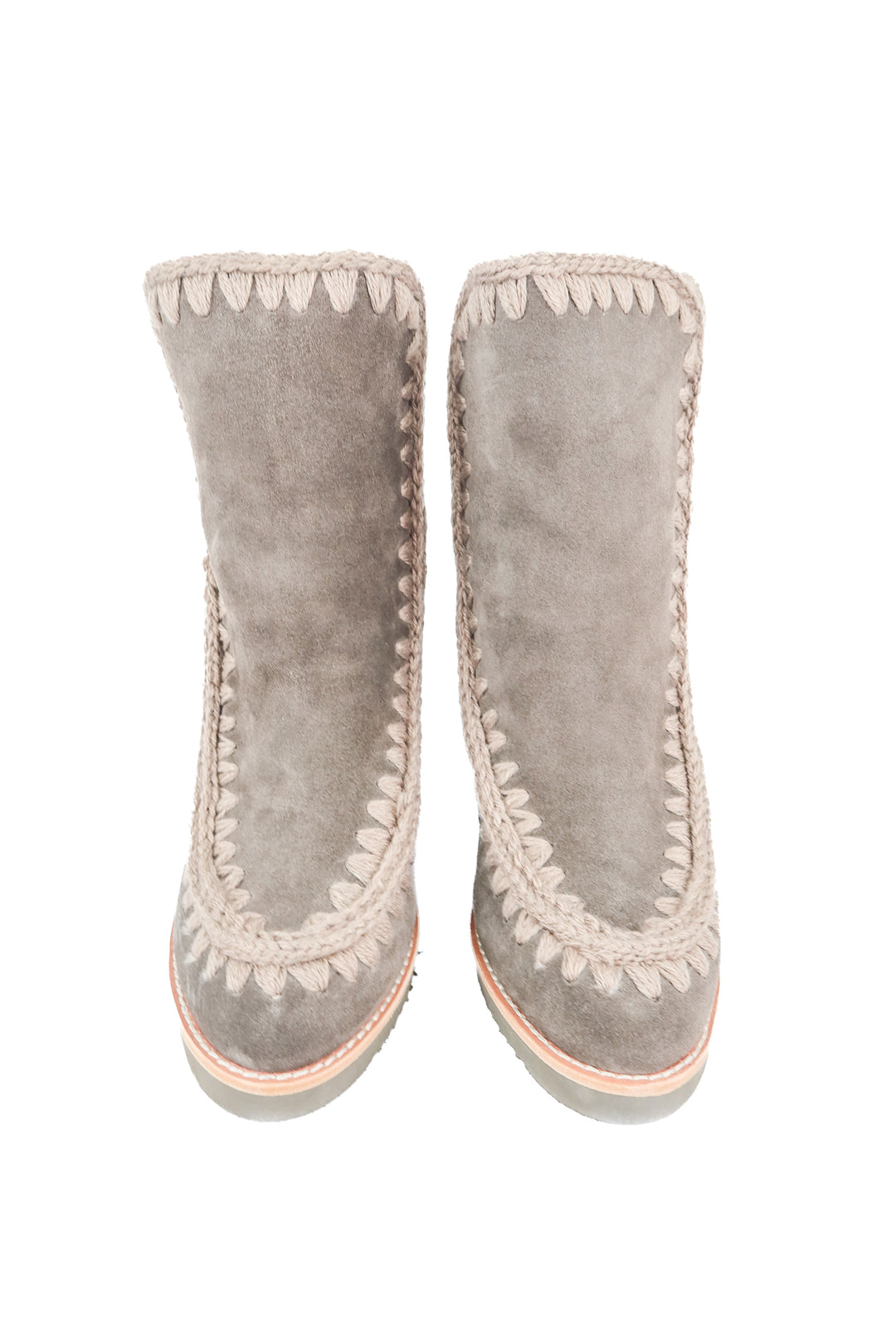 Mou gray suede boots NWT (39; retail $544)