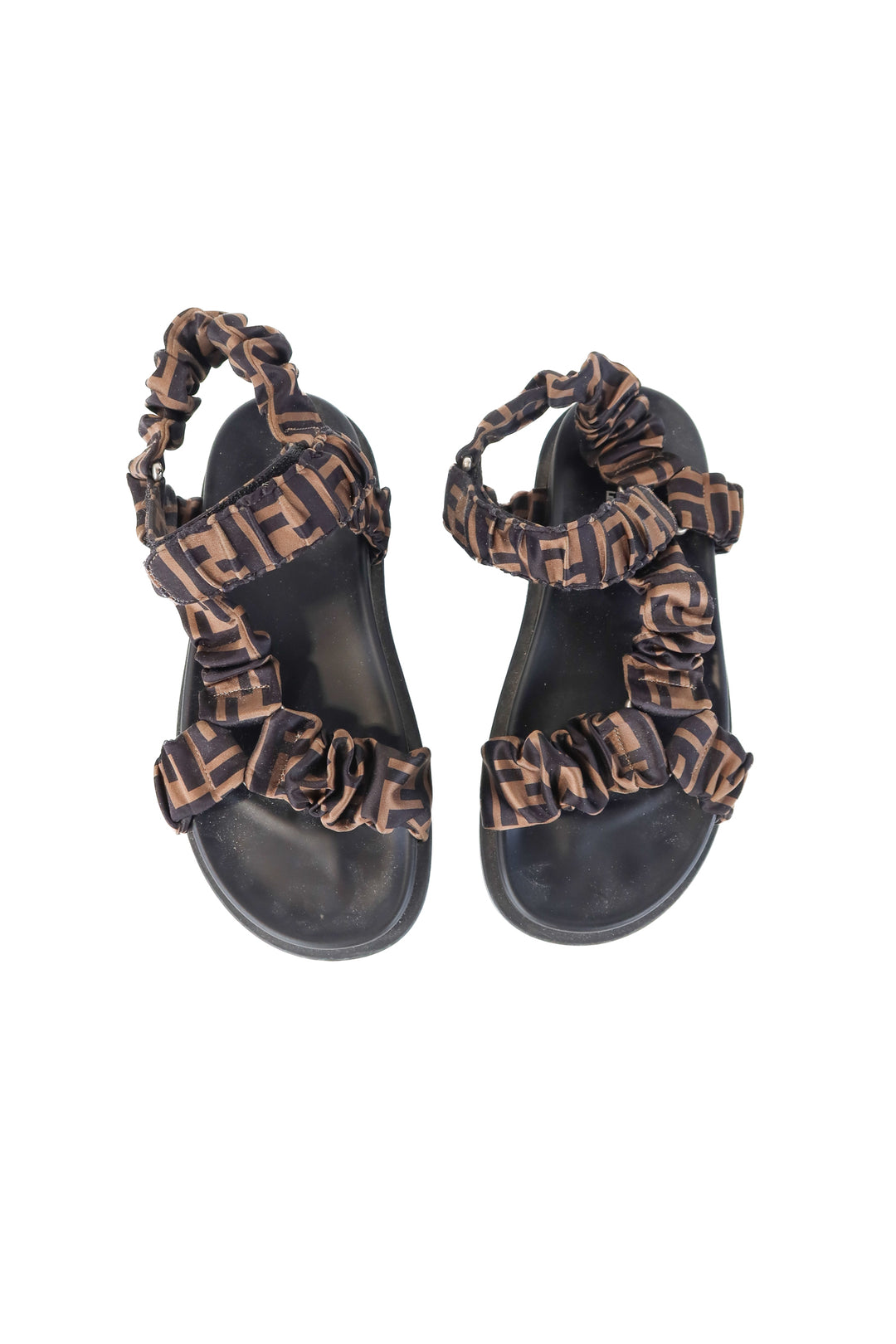 Fendi Feel Logo Sport Sandal (38.5/ US 8-9; retail $950)