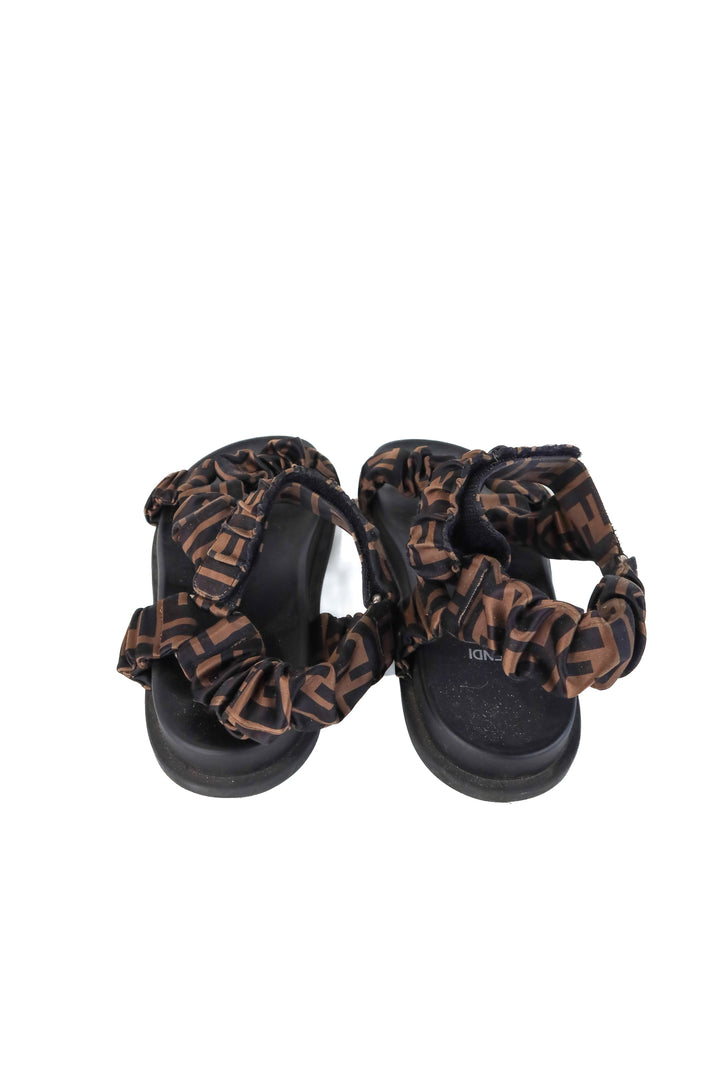 Fendi Feel Logo Sport Sandal (38.5/ US 8-9; retail $950)