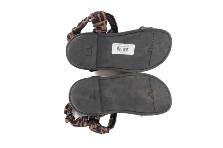 Fendi Feel Logo Sport Sandal (38.5/ US 8-9; retail $950)
