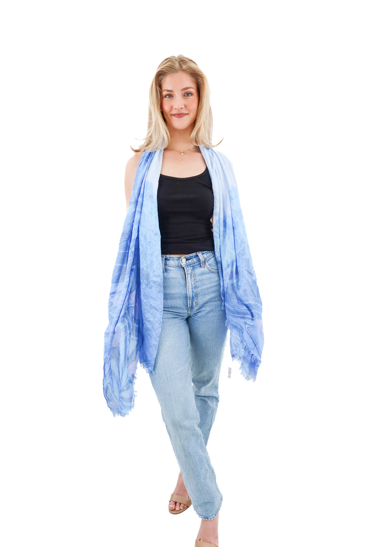 Nordstrom blue ombre scarf