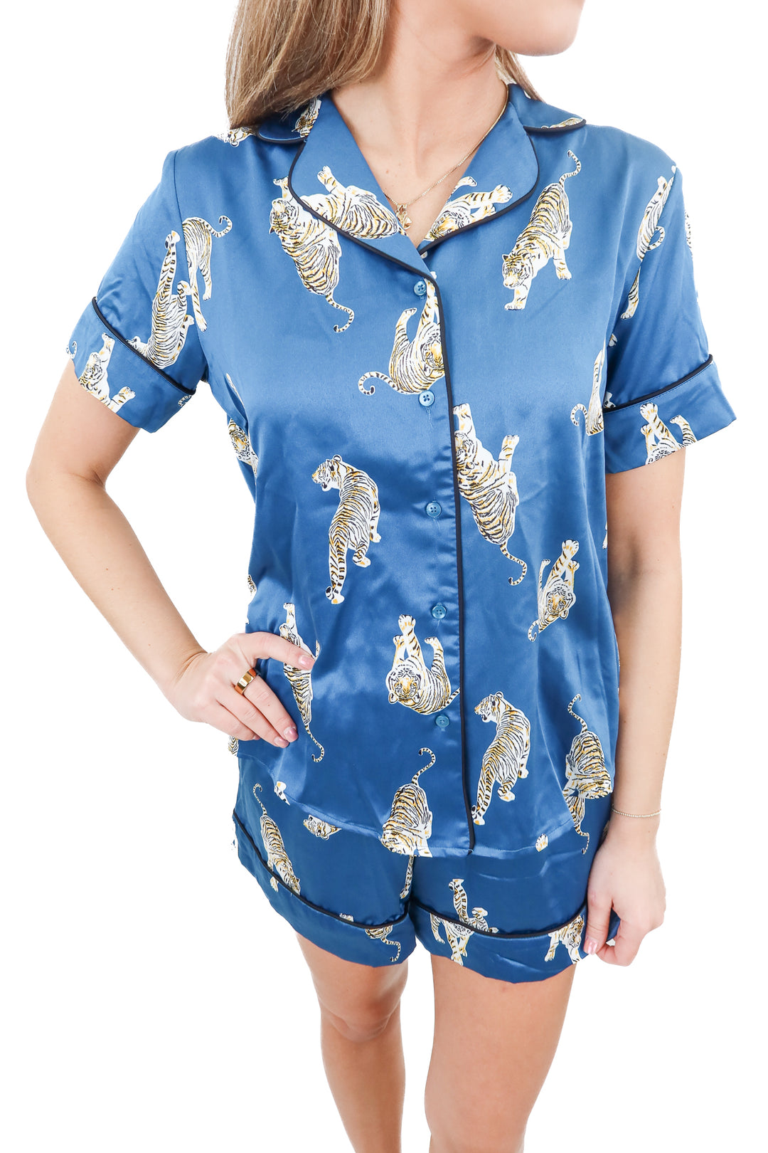 joyspun tiger pj set NWT (s)
