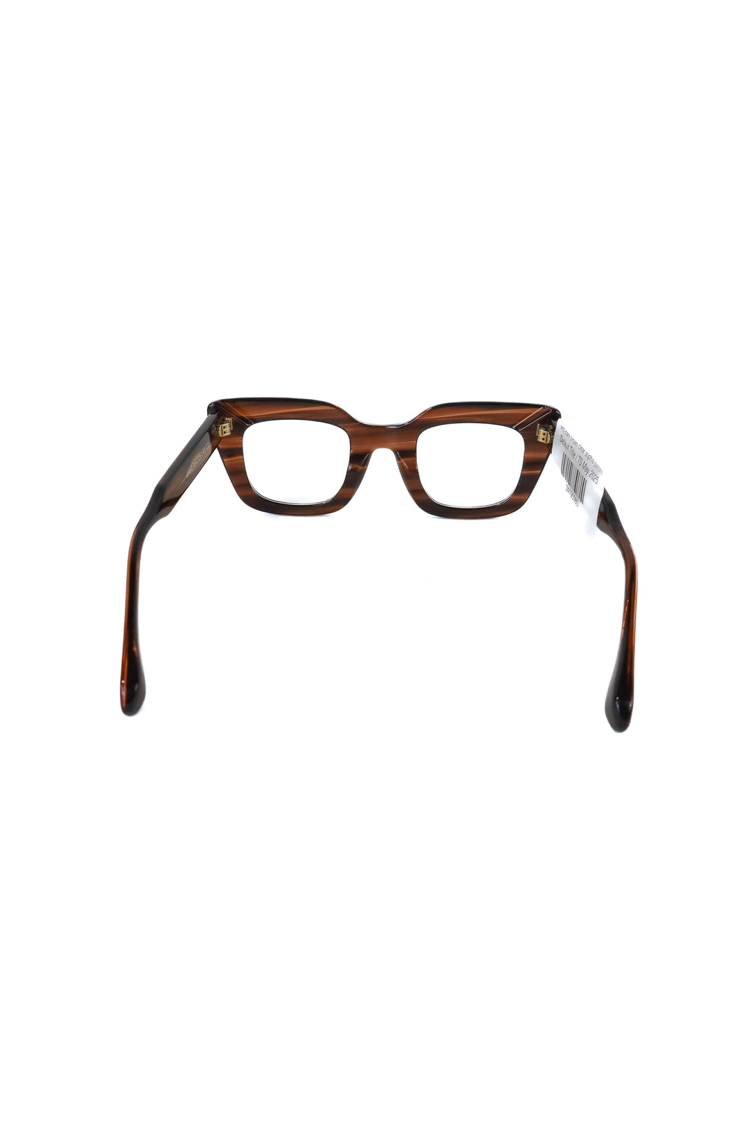 vicci dark brown clear sophia glasses (retail $220)