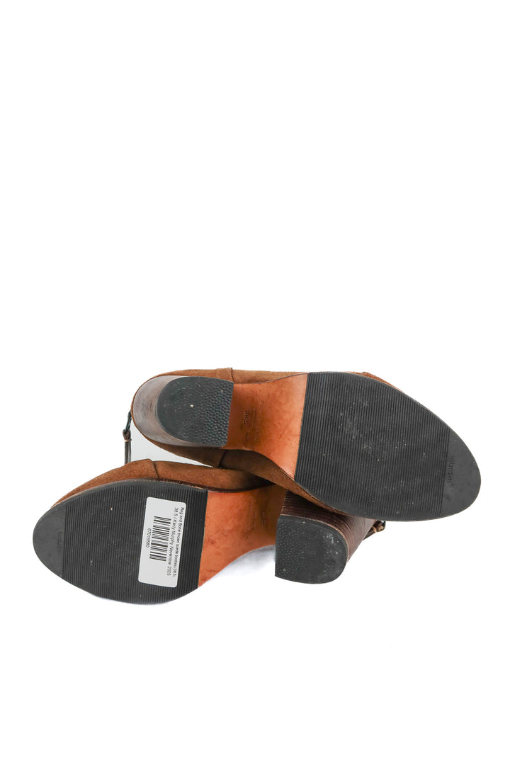 Rag and Bone brown suede booties (38.5)