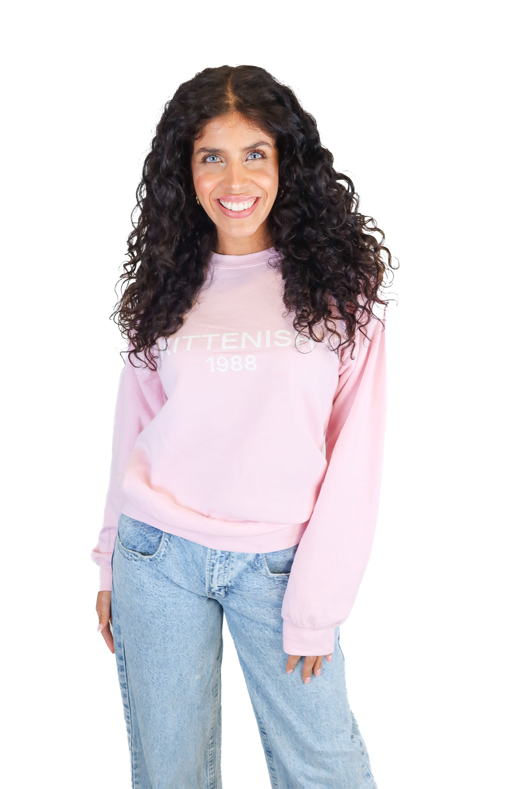 Kittenish Pink Kittenish Logo Sweatshirt (M)