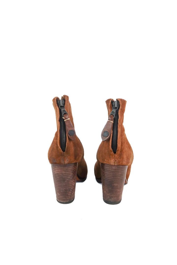 Rag and Bone brown suede booties (38.5)