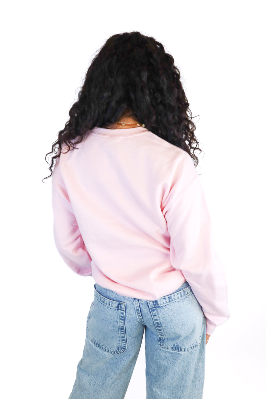 Kittenish Pink Kittenish Logo Sweatshirt (M)