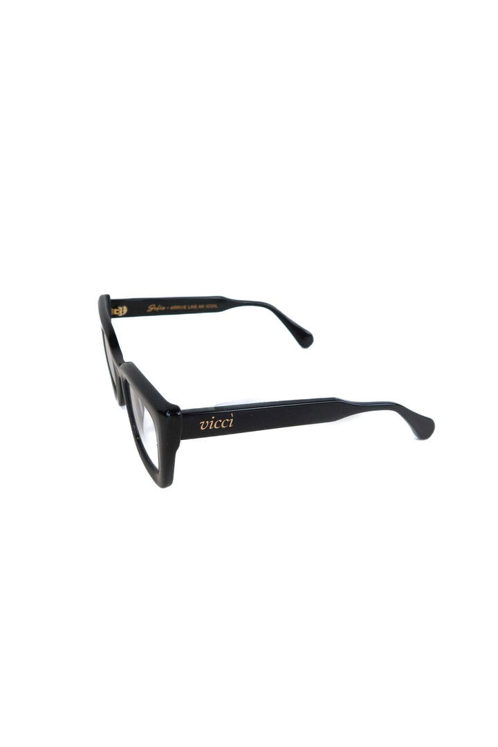 vicci black sophia glasses (retail $220)